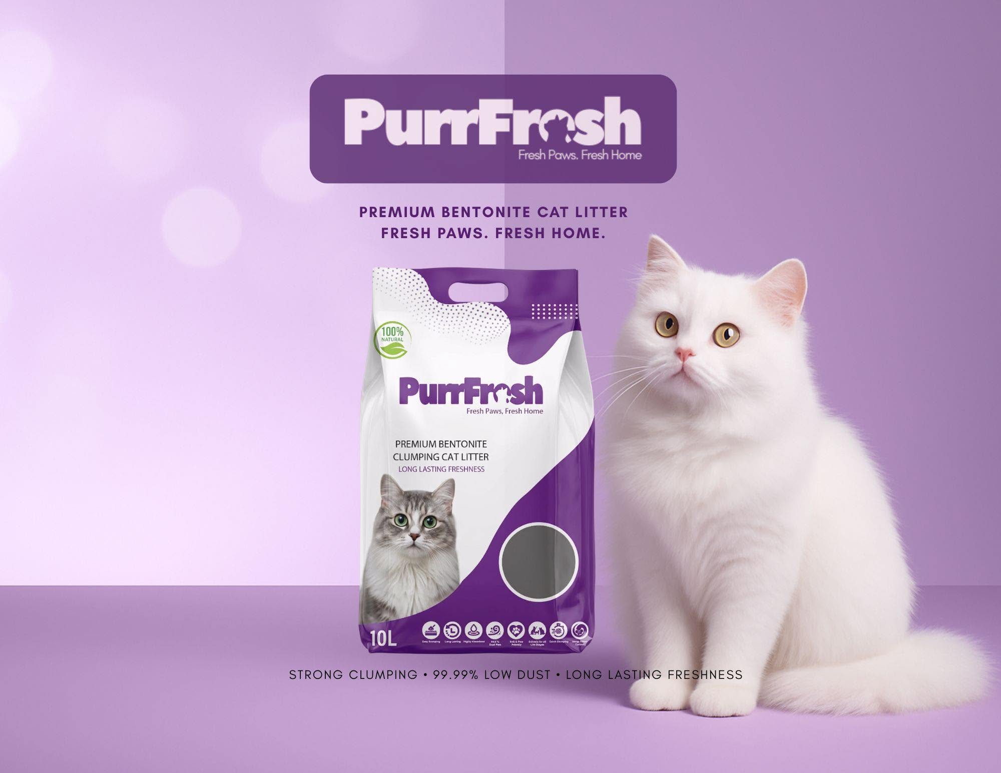Purrfresh Purrfresh Cat litter - 5L — When Bad Odor Attacks, PurrFresh Fights Back!