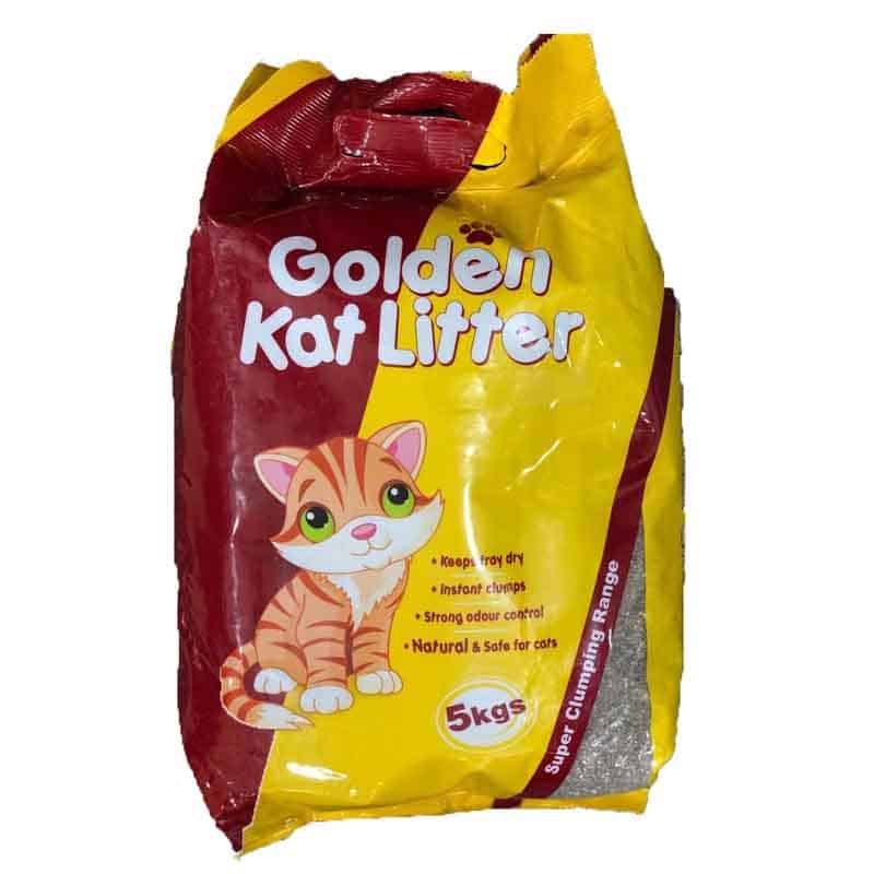 PawPals Golden Cat Litter (5kg) — This Premium Bentonite Fast Clumping Dust Free Cat Litter is the perfect all-natural alternative that&rsquo;s made with pure minerals.