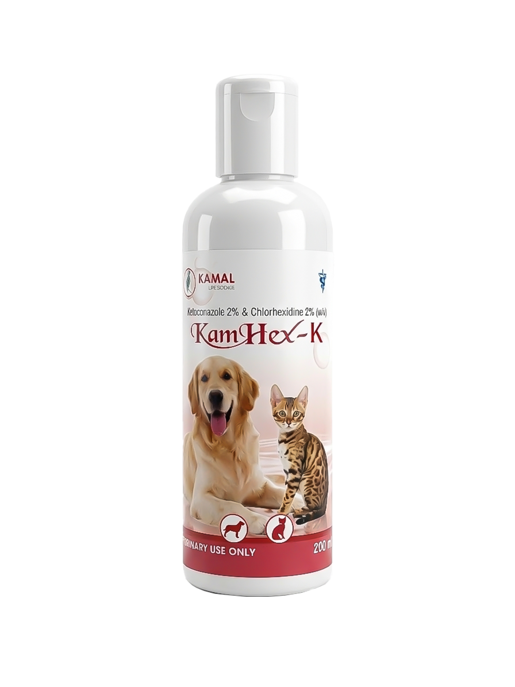 PawPals KamHex-K (200ml) — Broad spectrum antifungal lotion.